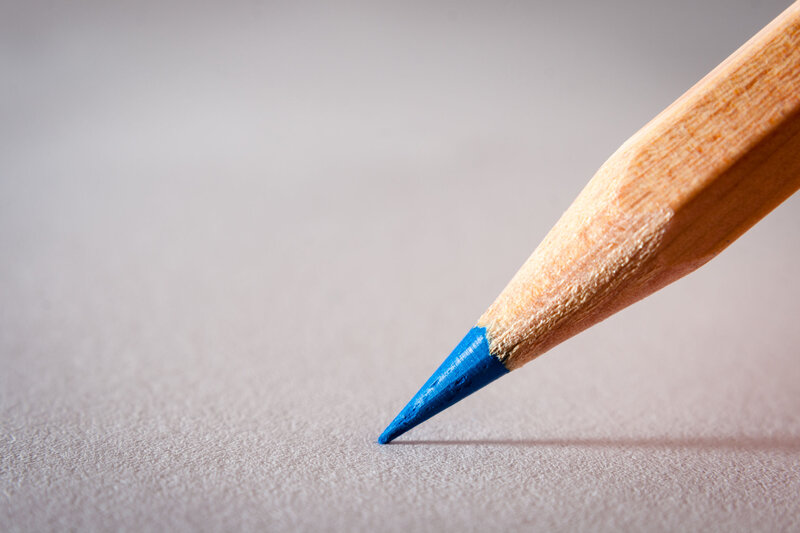 Blue Pencil Tip