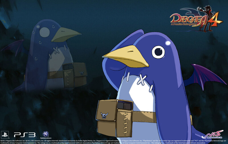 Blue Penguin Characters — Dramatic