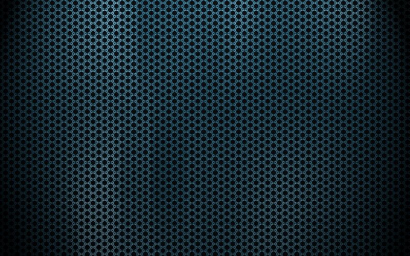 Blue Perforated Metal Mesh — Dark