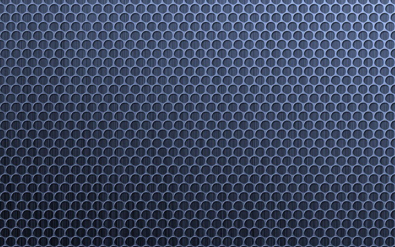 Blue Perforated Metal Mesh