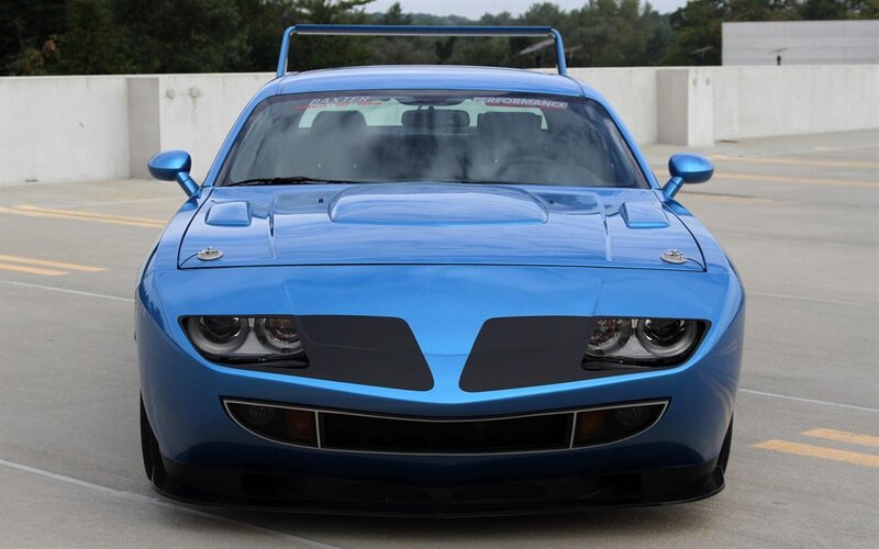 Blue Performance Car — Neutral, Afternoon
