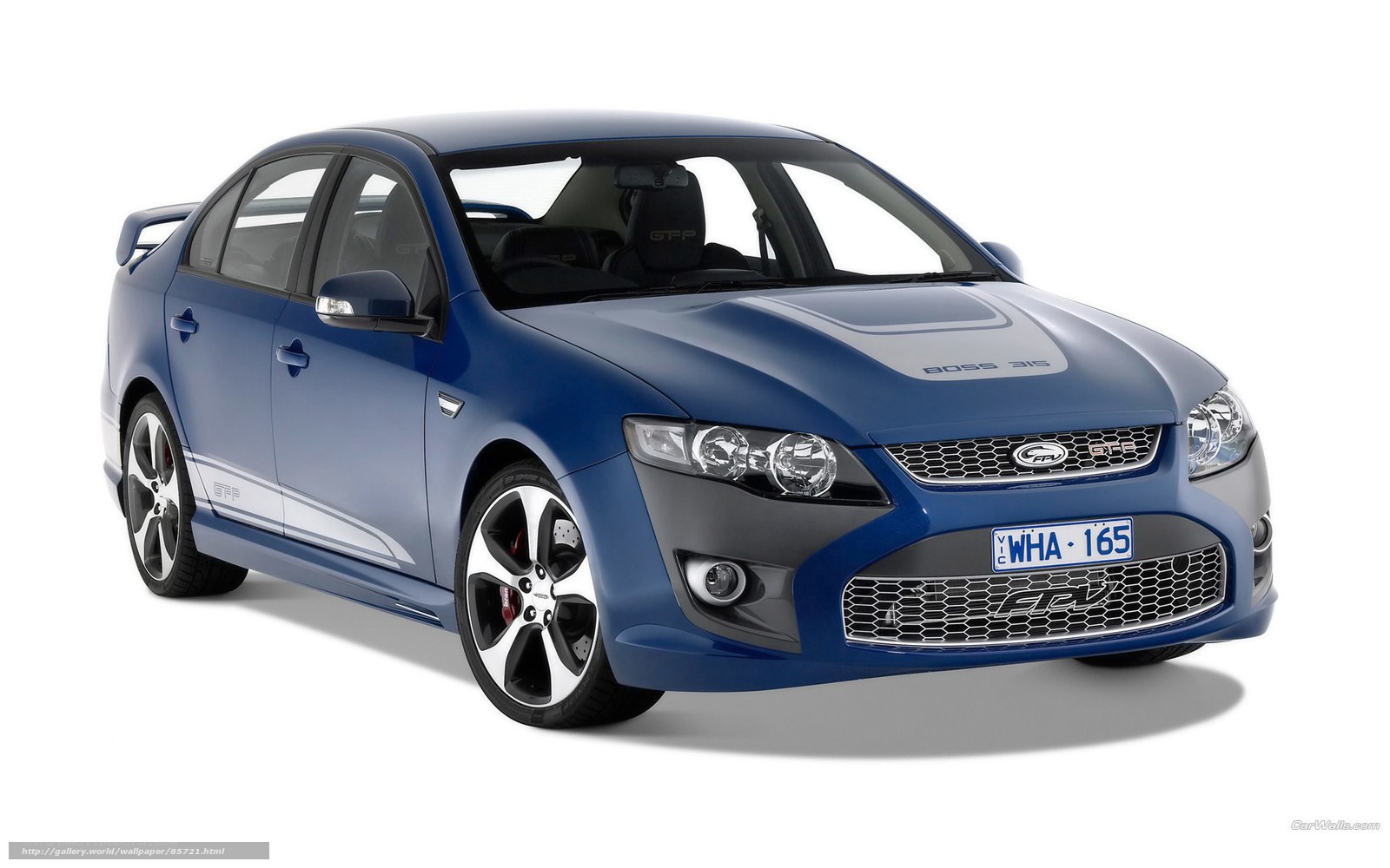blue performance sedan