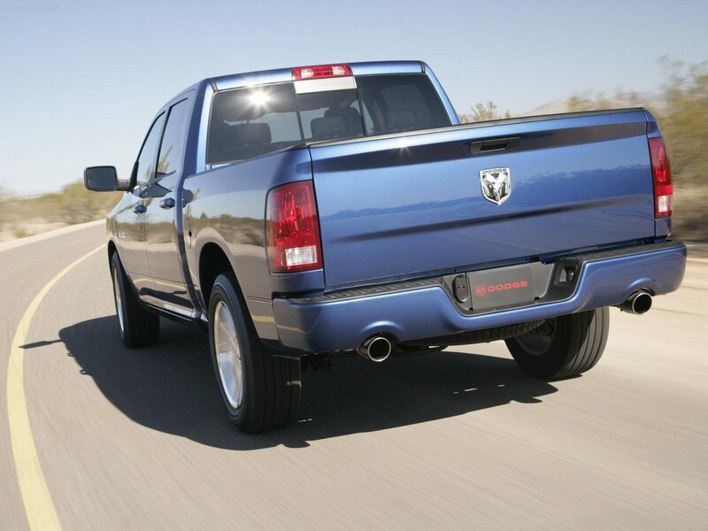 Blue Pickup Truck — Dynamic, Afternoon, Photograph, Road, Desert