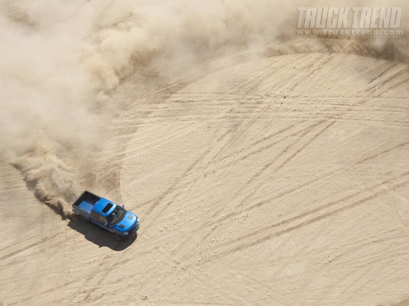 Blue Pickup Truck — Dynamic