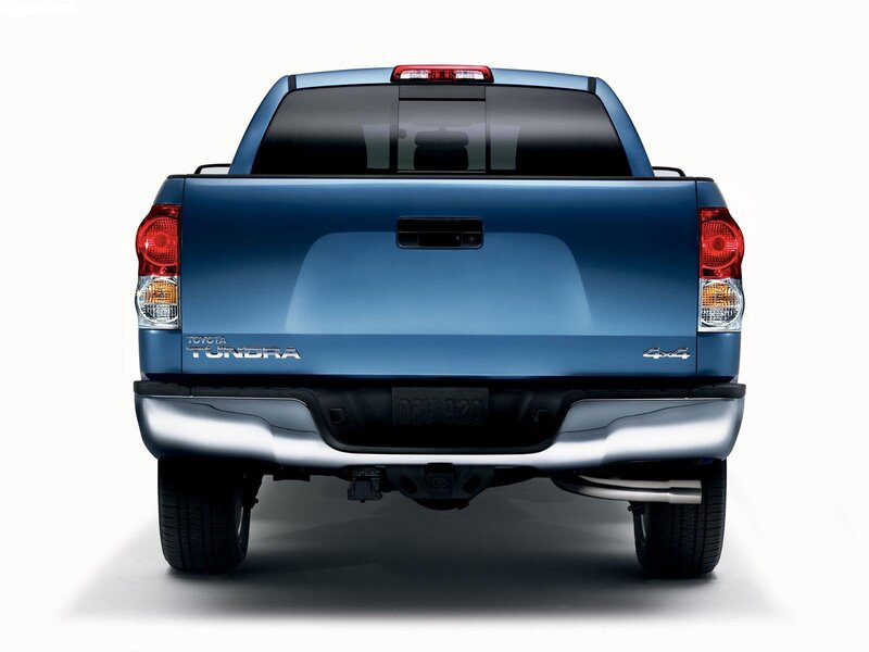 Blue Pickup Truck — Neutral, Photograph, Taillights