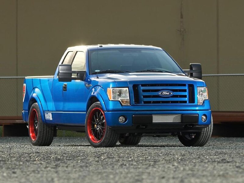 Blue Pickup Truck — Neutral