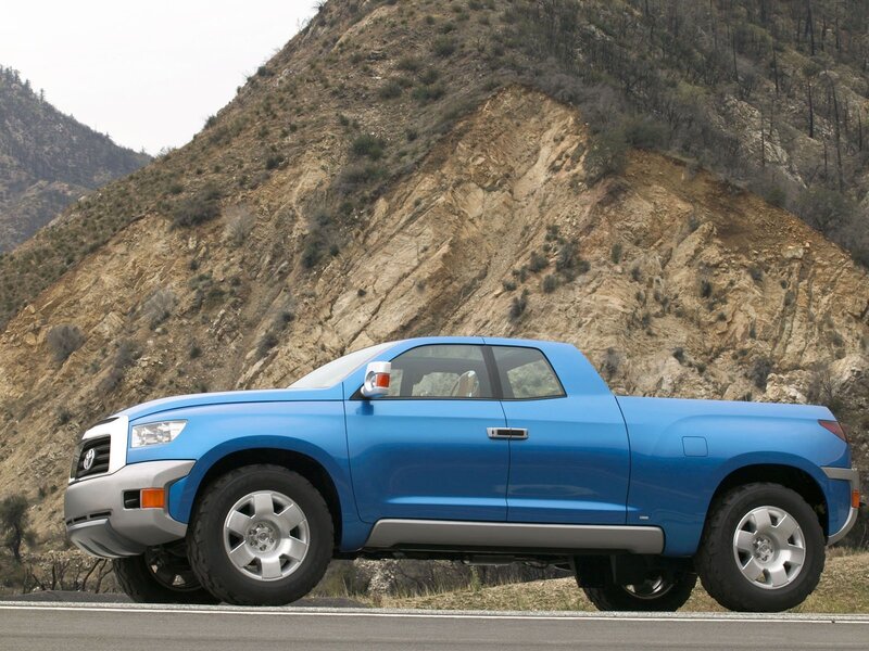 Blue Pickup Truck — Outdoor, Photograph