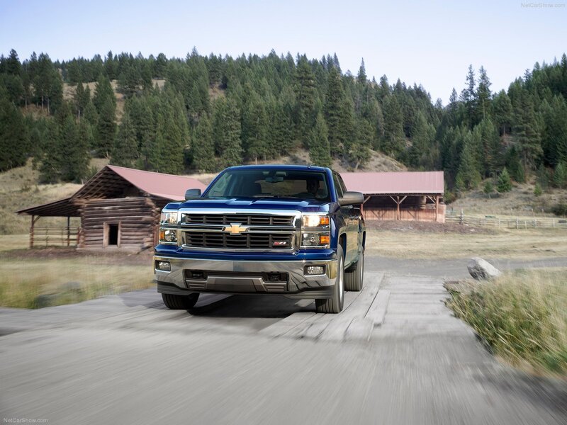 Blue Pickup Truck — Rural