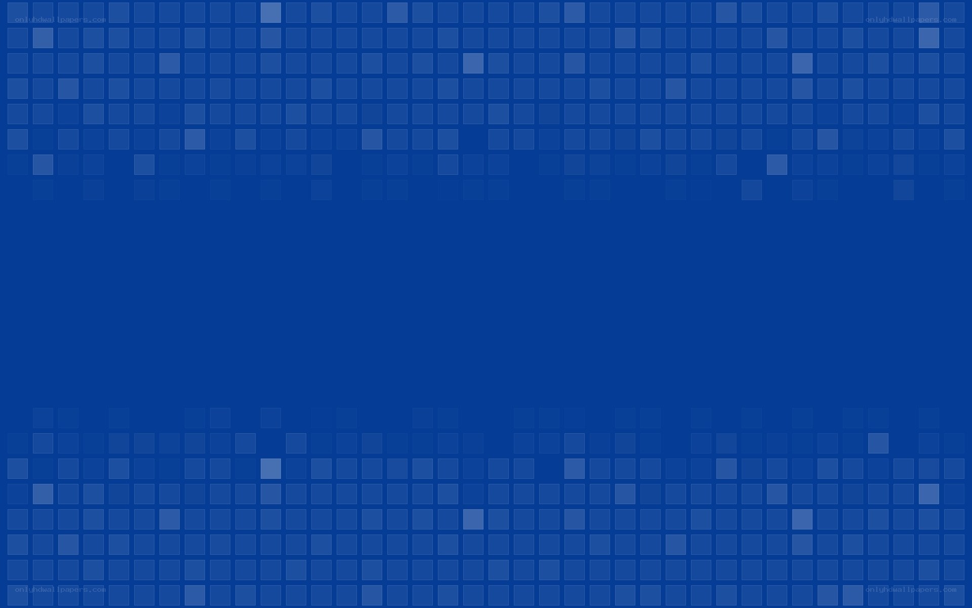 blue pixel grid background