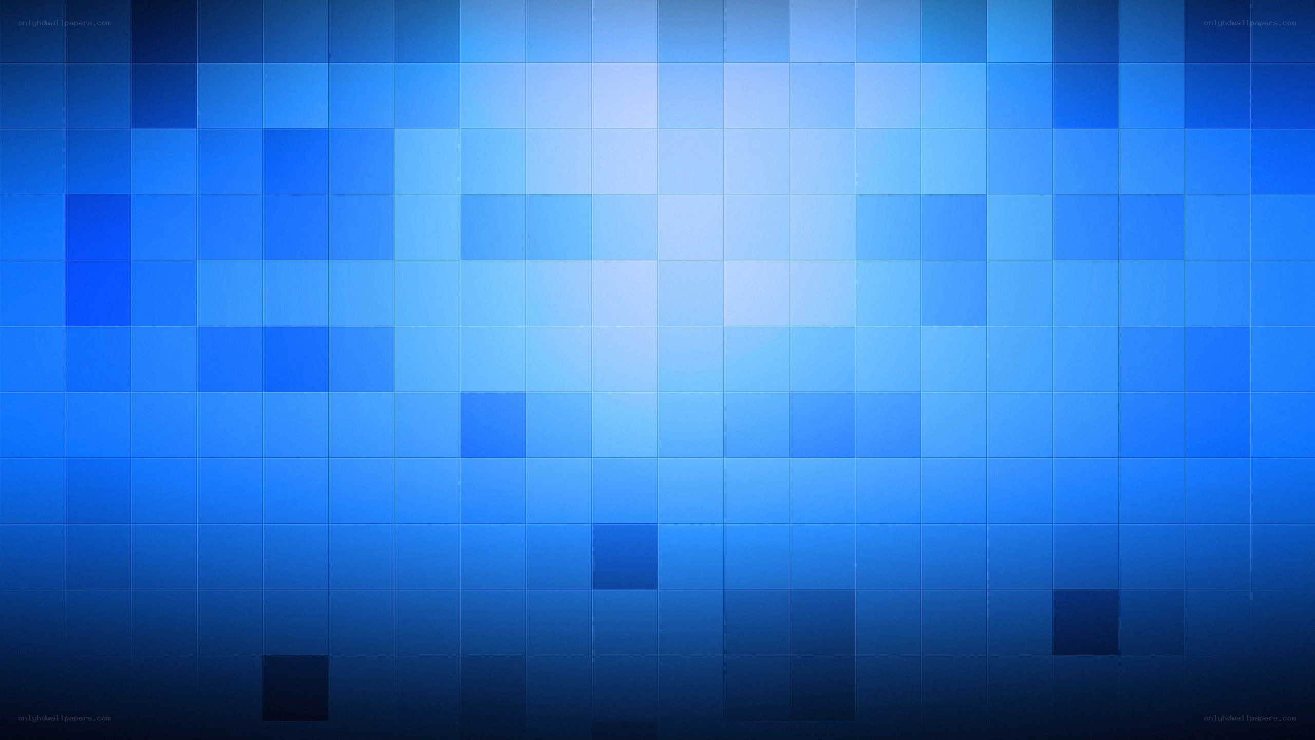 blue pixel grid background