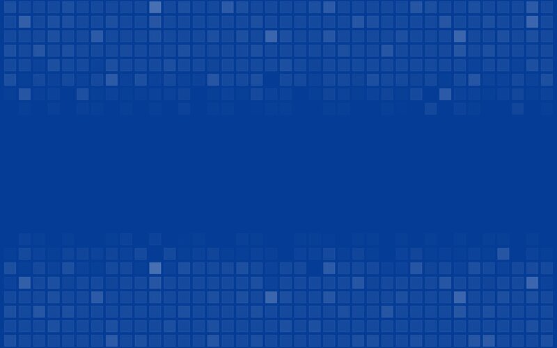 Blue Pixel Grid Pattern — Calm, Abstract, Squares