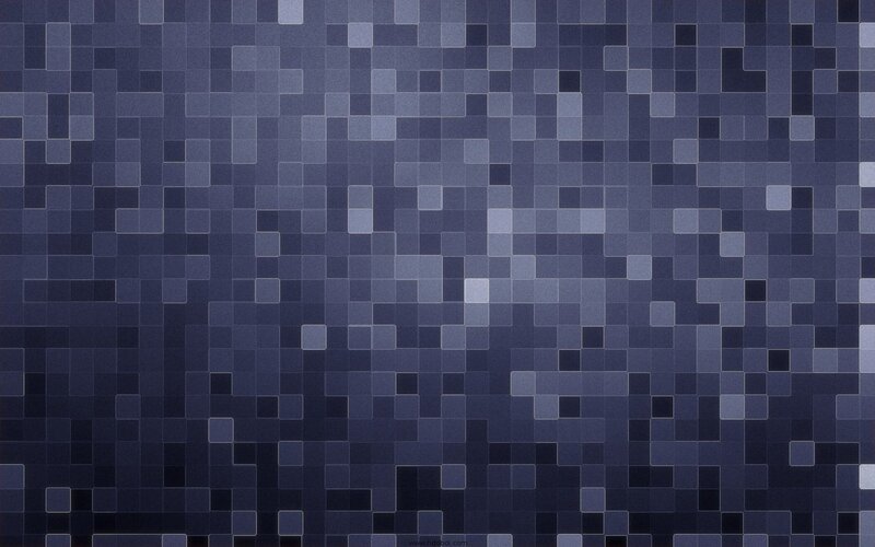 Blue Pixelated Pattern — Calm, Abstract