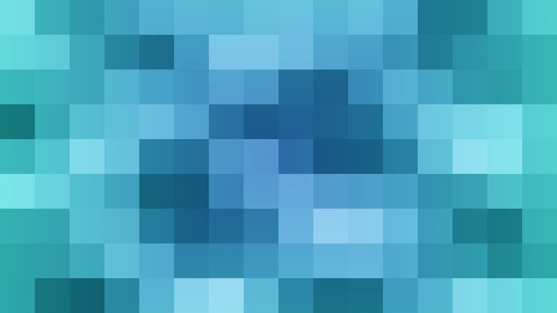 Blue Pixelated Pattern — Calm