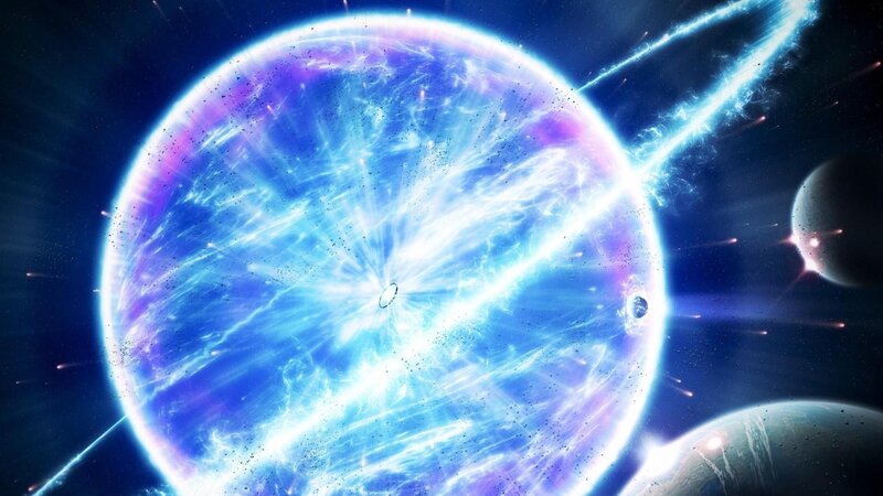 Blue Planet Explosion — Dramatic