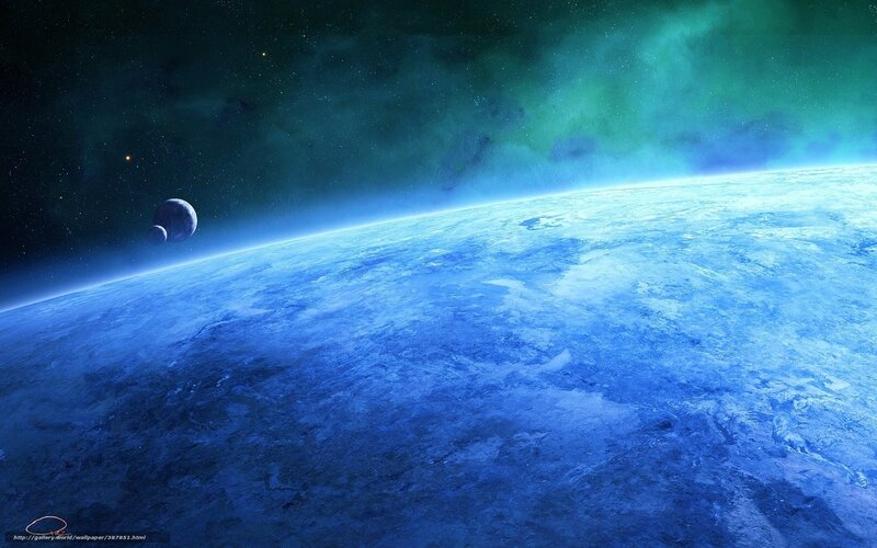 Blue Planet from Space — Serene