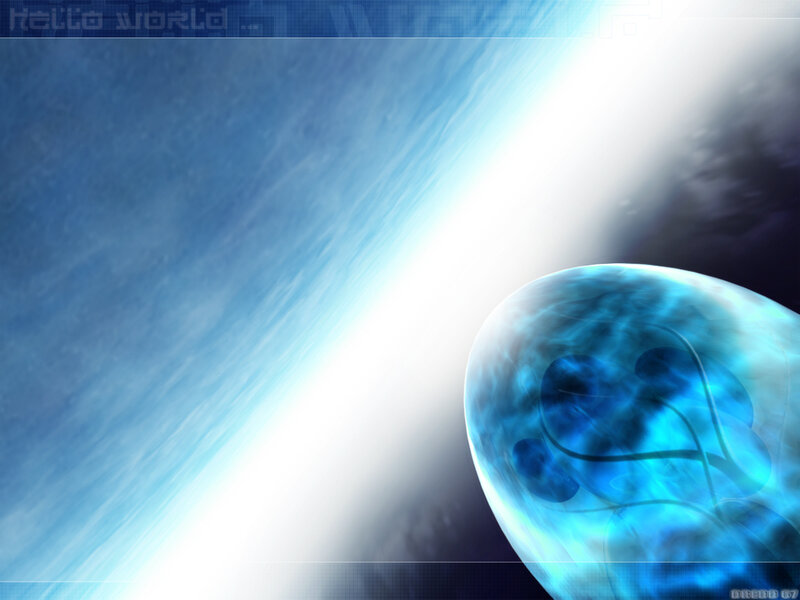 blue planet in space