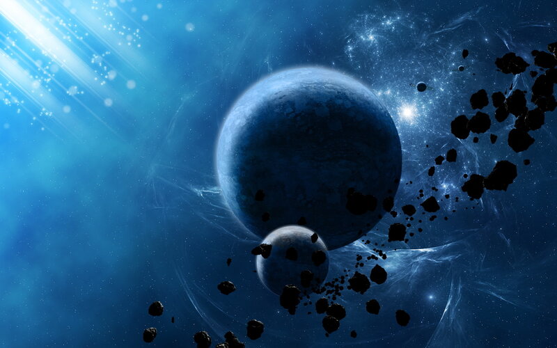 Blue Planet in Space — Cosmic