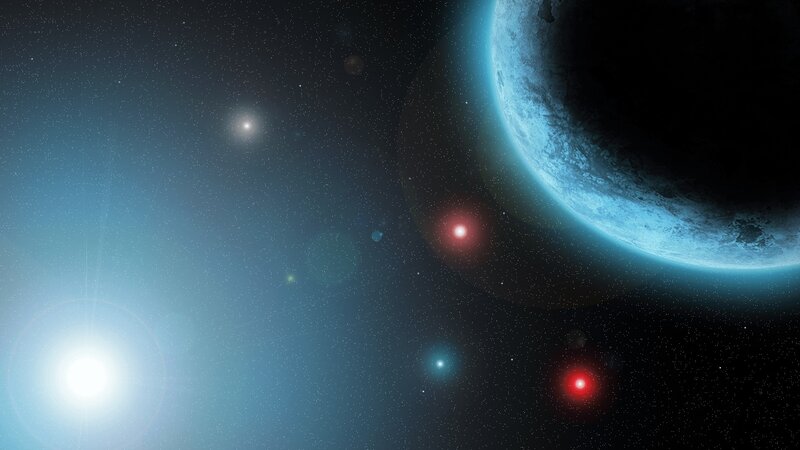 Blue Planet in Space — Serene