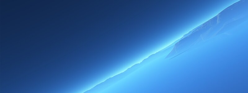 Blue Planet Surface — Serene, 3d Render