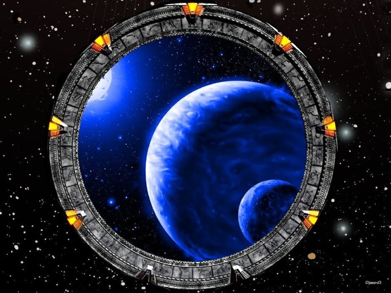 Blue Planet Through Stargate