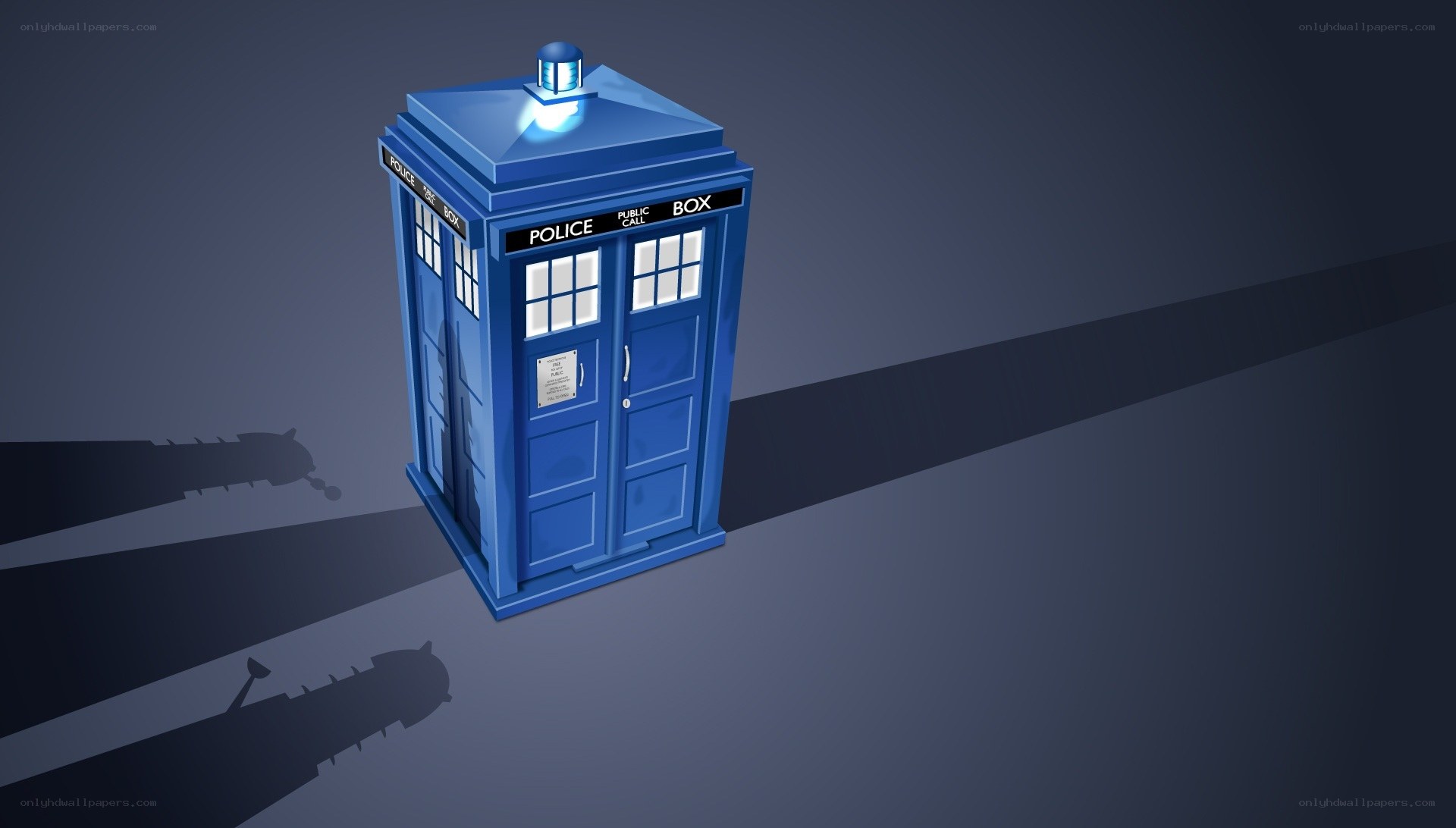 Blue police box