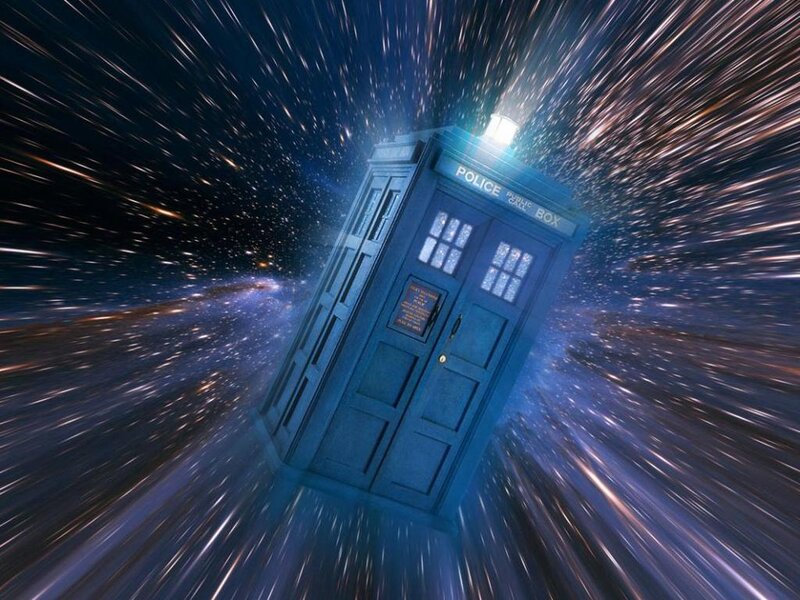 Blue Police Box — Dramatic