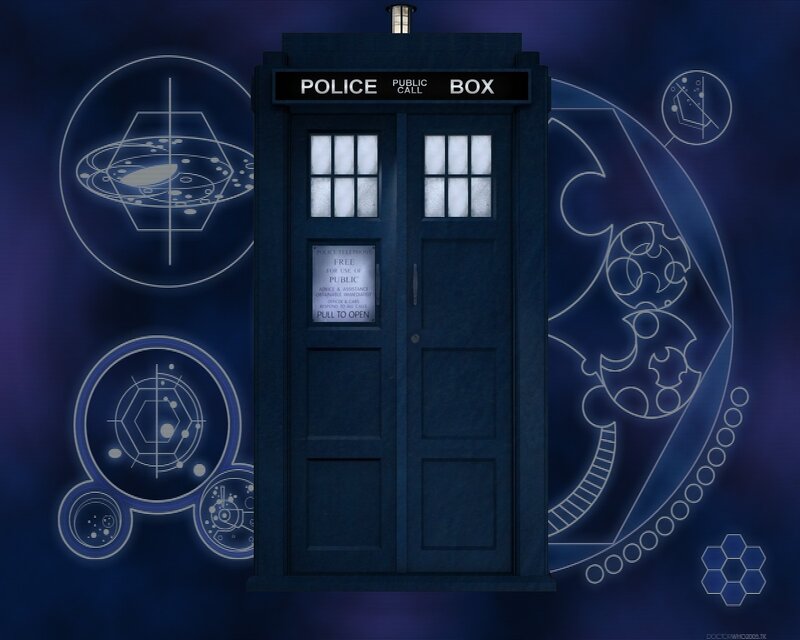 Blue Police Box — Mysterious