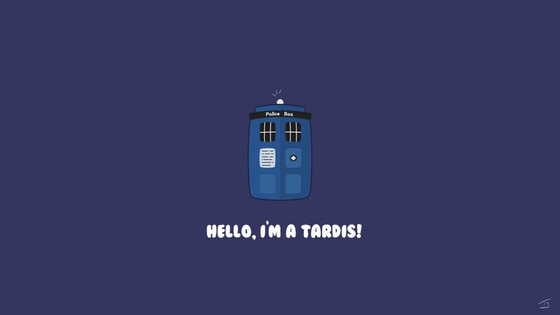 Blue Police Box — Playful