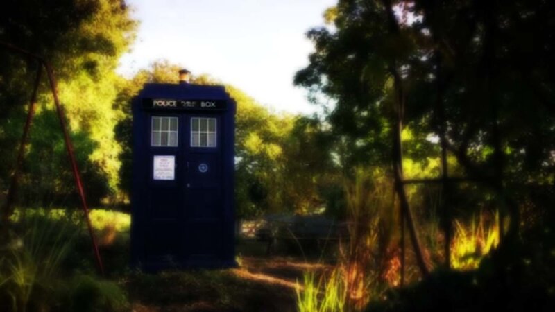 Blue Police Box — Serene