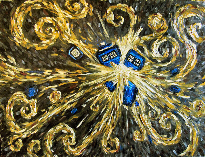 Blue Police Boxes — Dramatic
