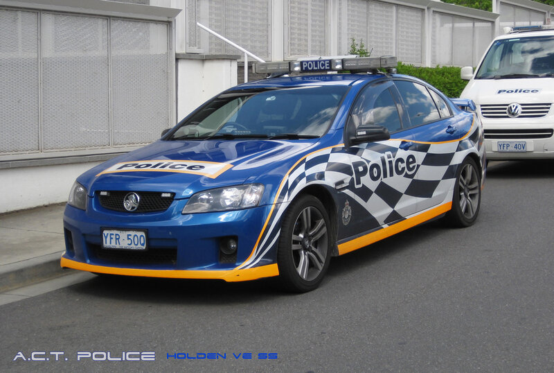 Blue Police Car — Neutral
