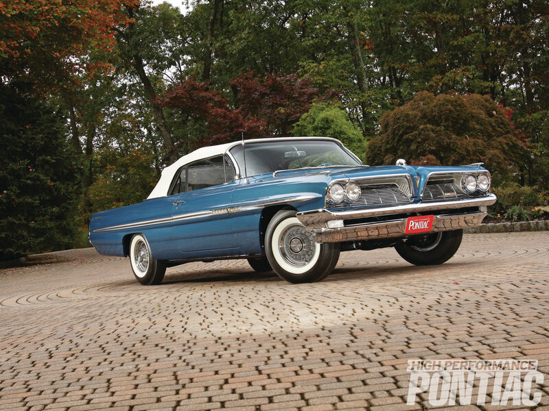 Blue Pontiac Convertible — Serene