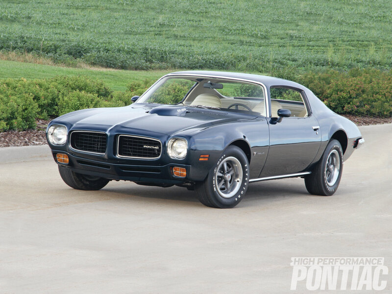 Blue Pontiac Firebird — Calm