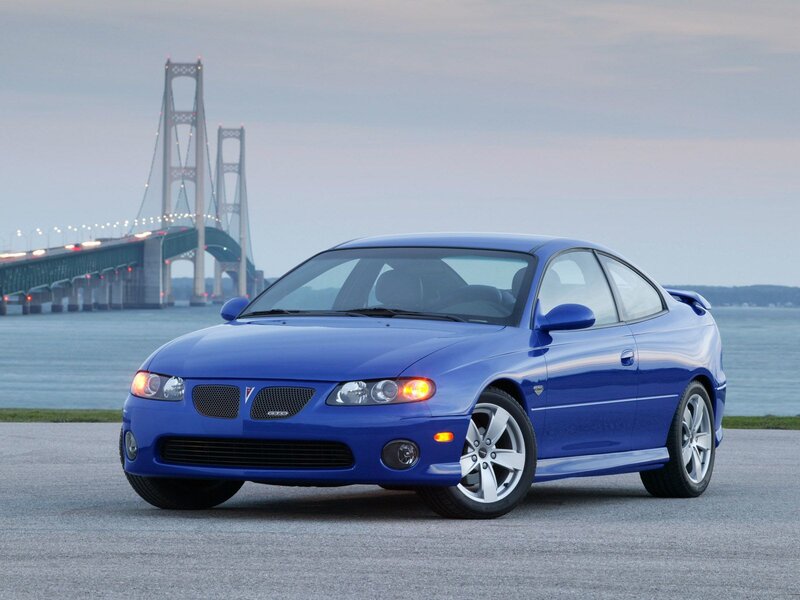 blue pontiac gto coupe
