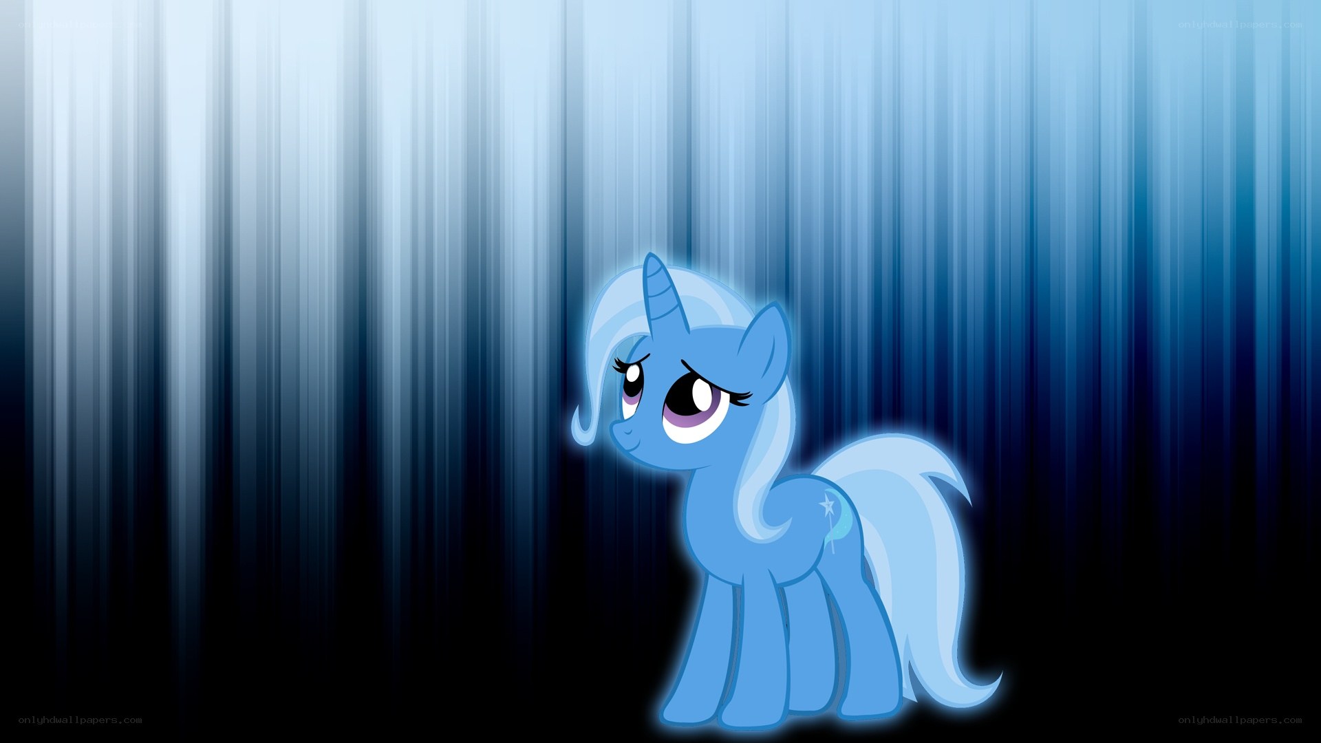 blue pony character