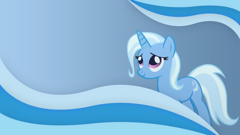 blue pony character