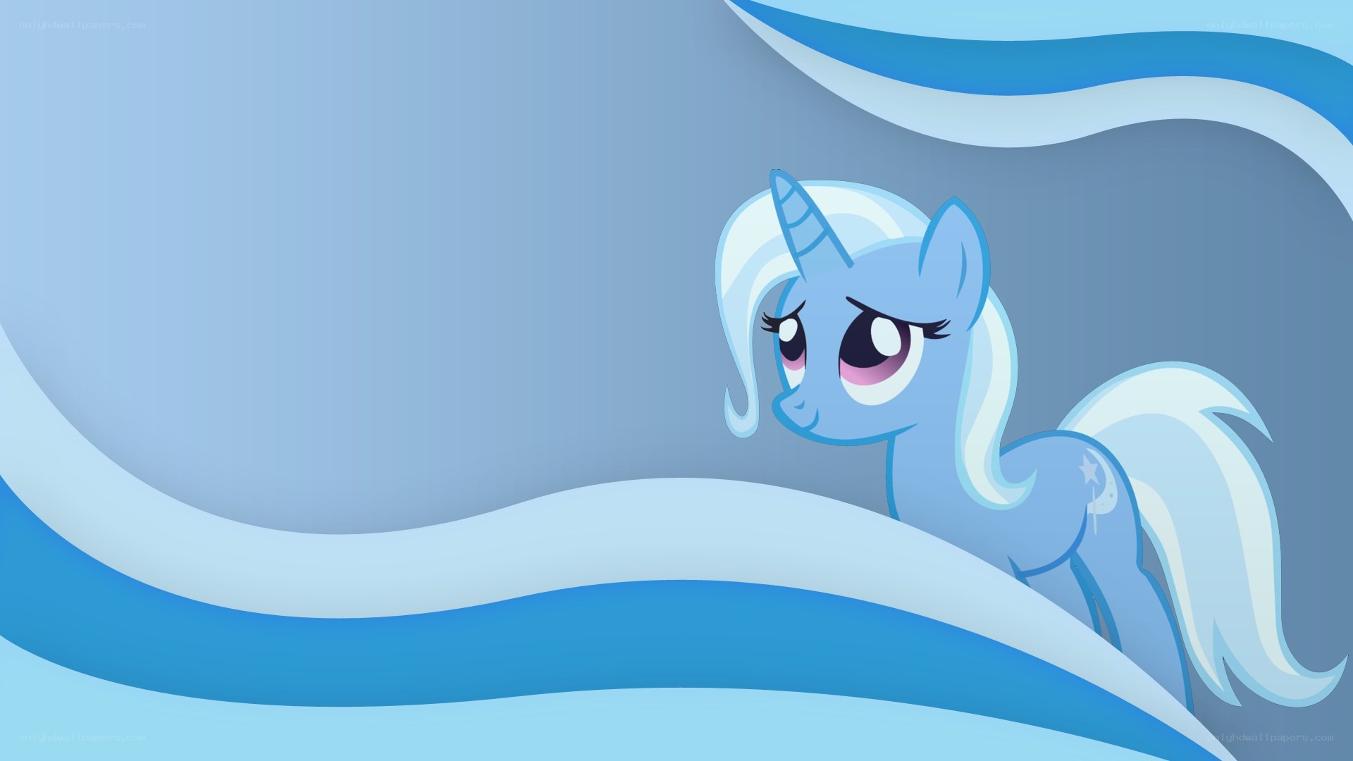blue pony character