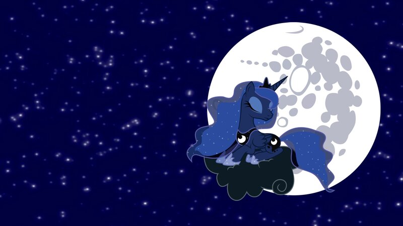 Blue Pony on Cloud — Serene