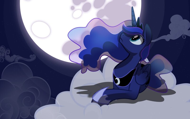 Blue Pony on Cloud