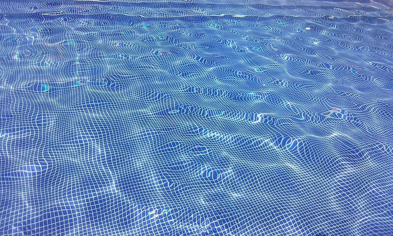 Blue Pool Tiles — Calm