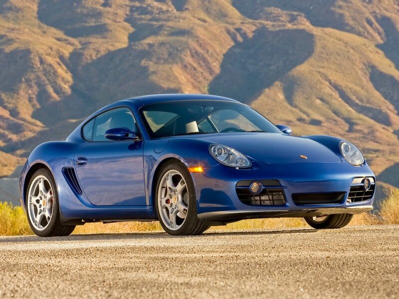 Blue Porsche Car — Serene