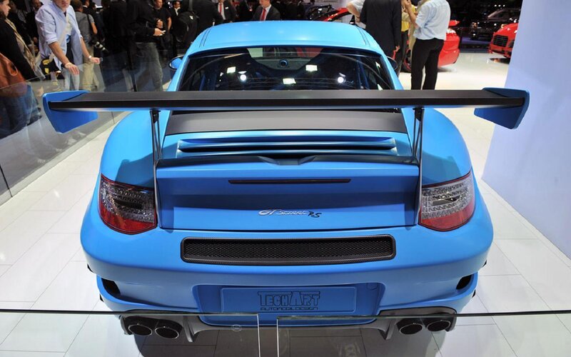 Blue Porsche GT3 RS