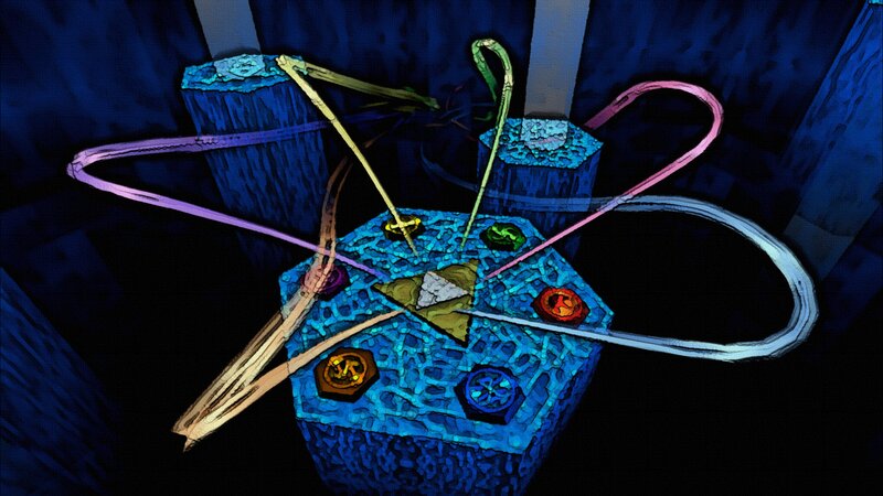 Blue Puzzle Device