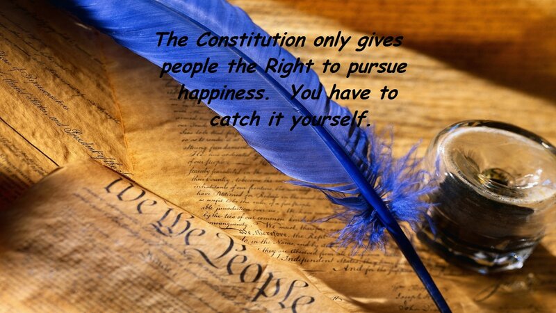 Blue Quill on Document