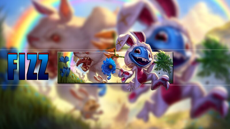 Blue Rabbit Character