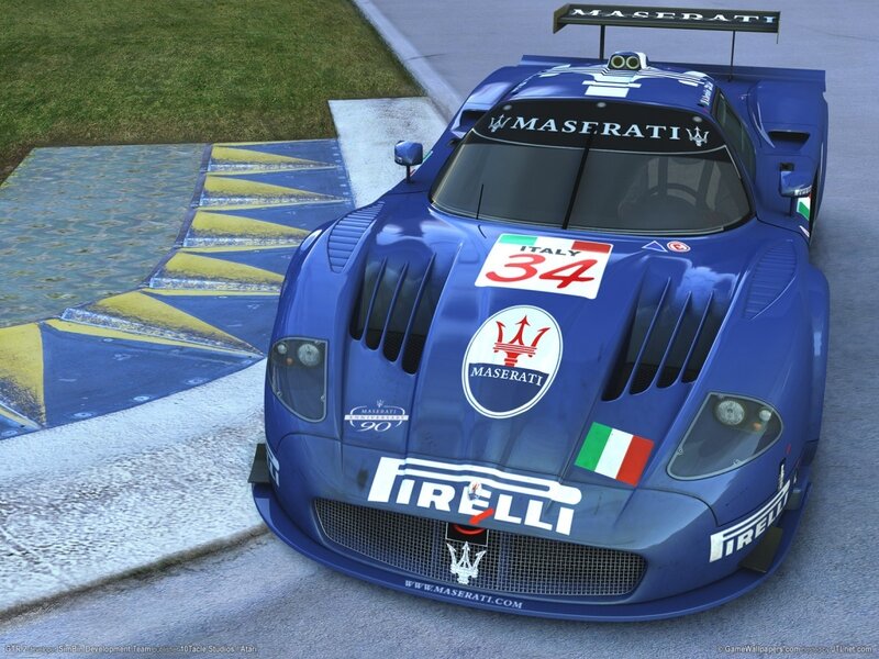Blue Race Car — Competitive