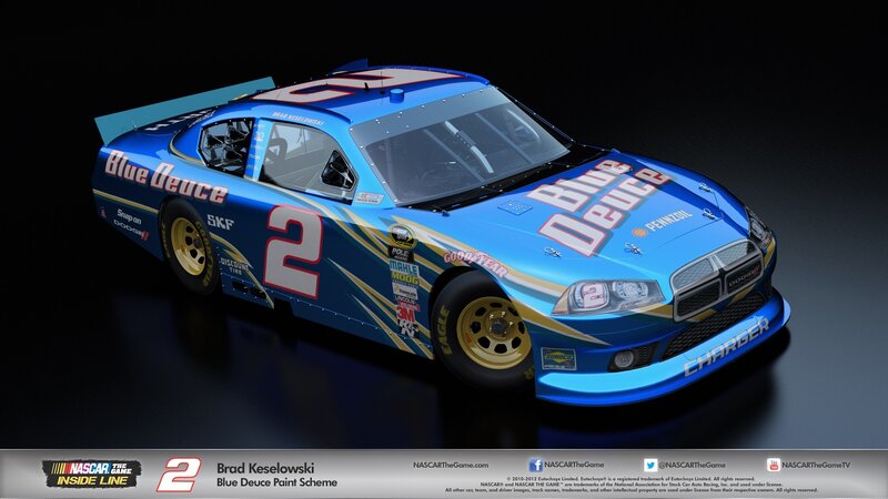 Blue Race Car — Dramatic, 3d Render, Race Car, Blue Deuce