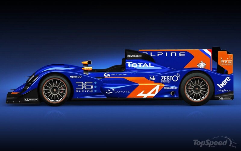 Blue Race Car — Dramatic, 3d Render, Sponsors