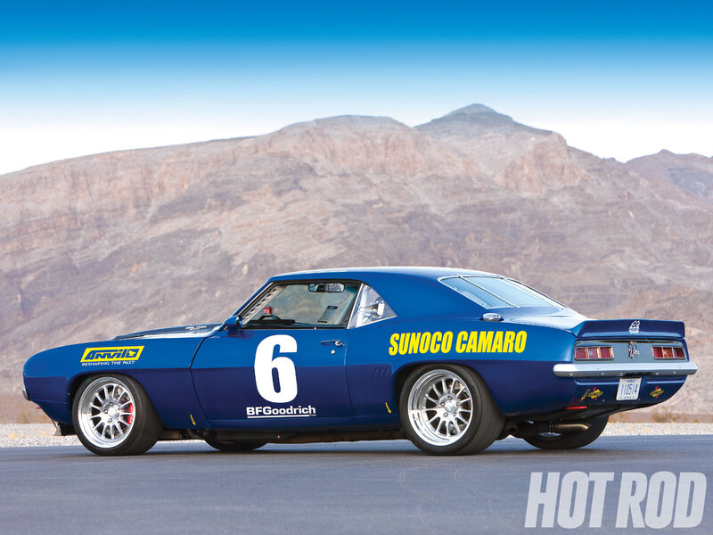 Blue Race Car — Dramatic, Afternoon, Photograph, Mountain