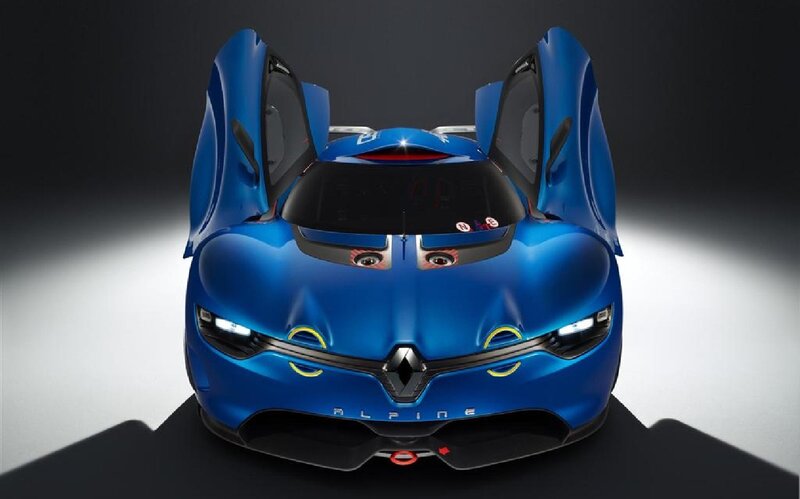 Blue Race Car — Dramatic, Photograph, Car Doors